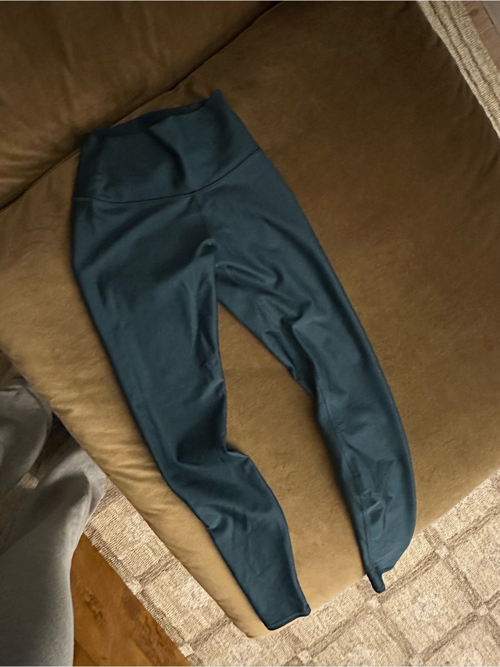 ALO Yoga Deep Teal High-Rise Active Leggings